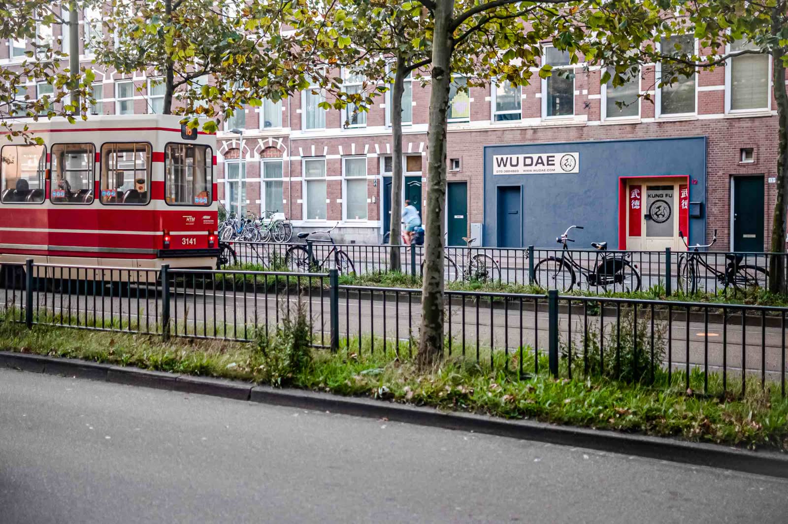 WuDae sportschool gevel Loosduinsekade Den Haag